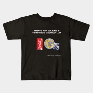 Today's Pop Culture Is Tomorrow's Abstract Art Kids T-Shirt